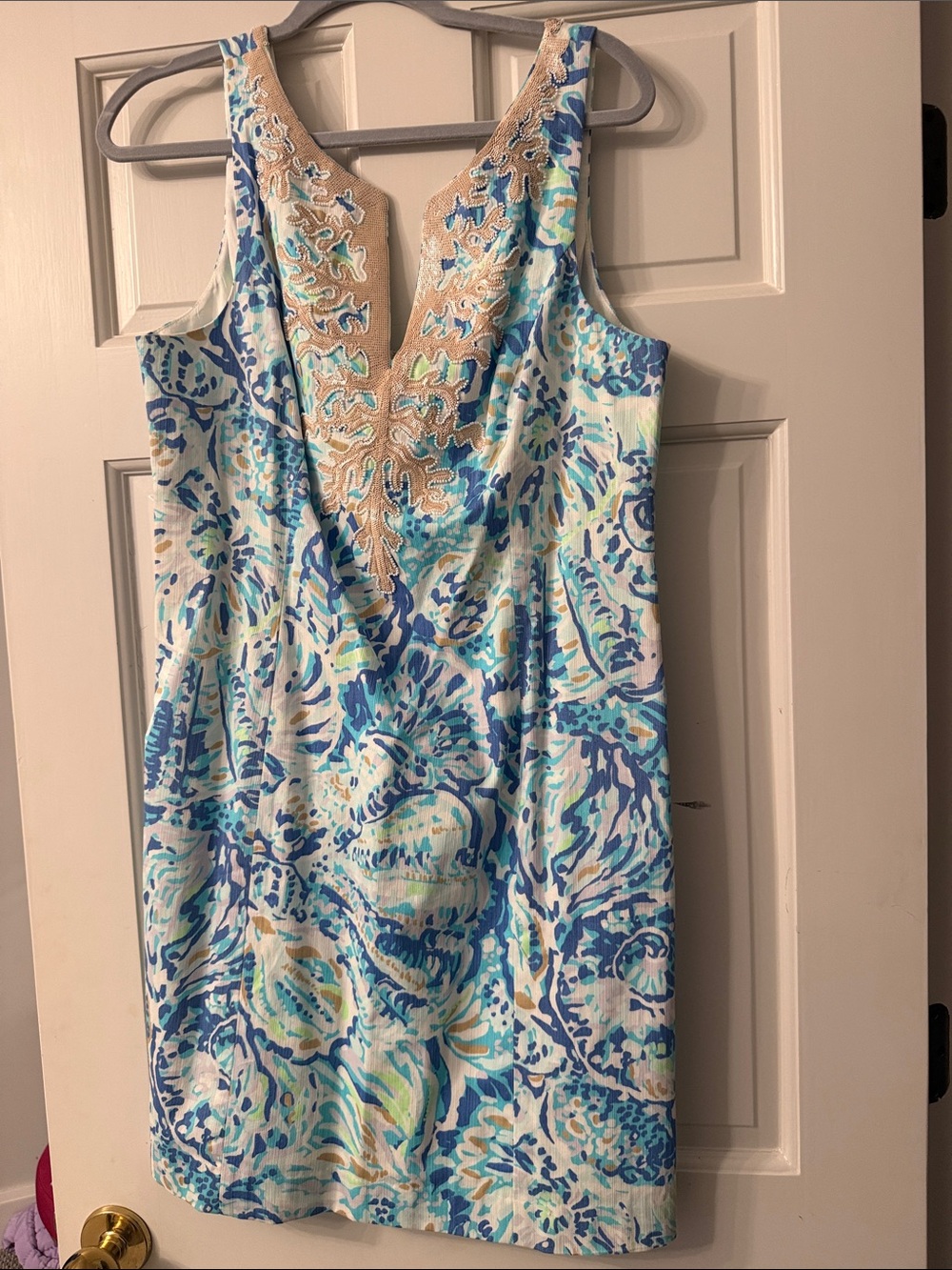 Lilly Pulitzer Sleeveless dress with beaded detail